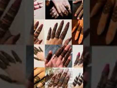 finger mehnadi designs ❤️