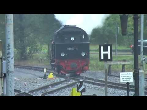 Selketalbahn 2009 - Rangierfahrten in Alexisbad