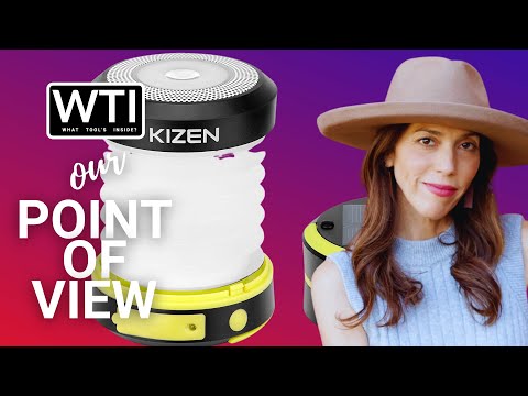 Kizen Collapsible LED Solar Lanterns - WTI product video review