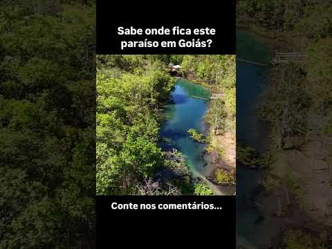 O lugar mais bonito de Goiás que quase ninguém conhece... 😳 #goiás