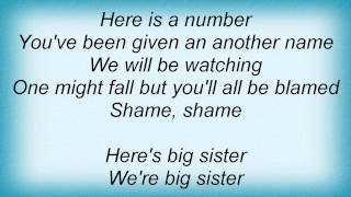 Dio - Big Sister Lyrics