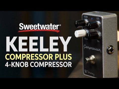Keeley Compressor Plus Compressor Pedal | Sweetwater Keeley Compressor Plus Compressor Pedal | Sweetwater