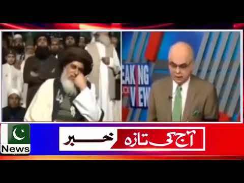 Allama khadim hussain rizvi Vs Muhammad Malik News Anchor | Live interview