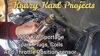 Replace Coils and Plugs on a 1999 KIA Sportage - Krazy Karl Projects