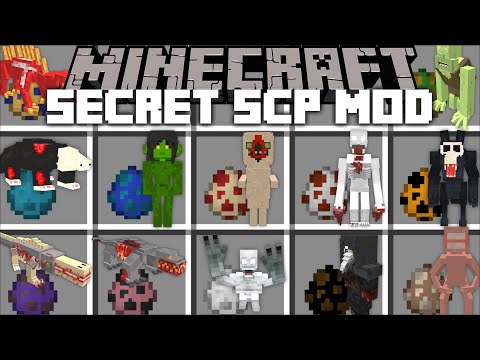 Minecraft SCARY SCP DUNGEON BUNKER MOD / STAY AWAY FROM THE SECRET ROOM !! Minecraft Mods