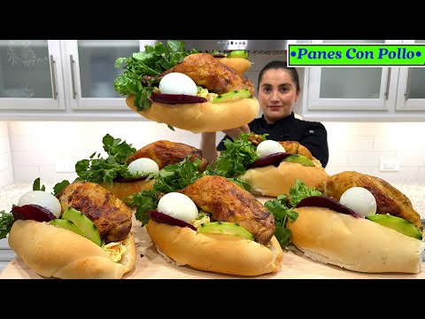 Panes con pollo salvadoreños - En **🇺🇸USA🇺🇸**