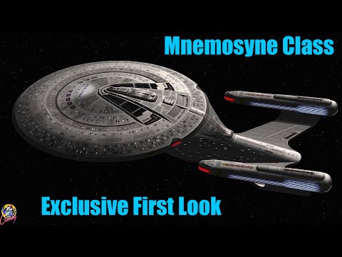 4K NEW Mnemosyne Class - A Galaxy With Sovereign Tech! - Star Trek Ship Battles