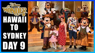 Disney Wonder Hawaii to Sydney Day 9: Pirate Meet & Greet and Stitch Space Goo!