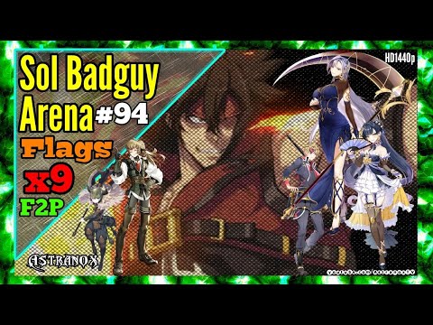 EPIC SEVEN Sol Badguy Arena PVP (Mixed AO Setups) F2P Gameplay #94 Epic 7 Free To Play [Global C2]