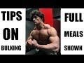 Full Day Of Eating On A Clean Bulk | HOW TO BULK