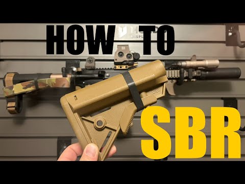 HOW TO: Form 1 SBR - The Quick & Easy Way