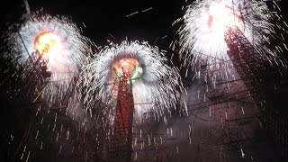 preview picture of video 'PyroMusical Zapotitlan (Fiesta de Luces y Musica 2015)'