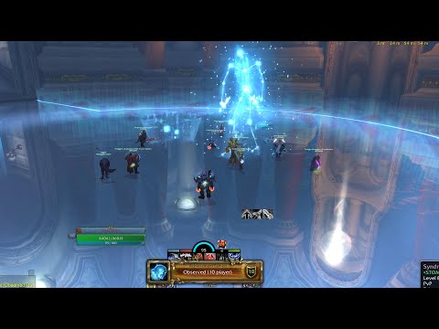 Algalon 10 man first Kill - Blood DK Tank - WOTLK in 4k - Weeks of planning pays off.