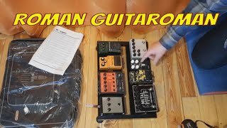 Video thumbnail for Pedalboard Harley Benton SpaceShip 40 Обзор by Roman Guitaroman Роман Гитароман