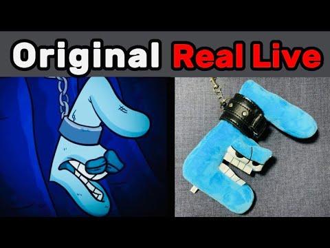 Real Life VS Original | Alphabet lore Plush | Full version