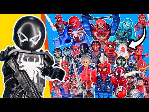 Unboxing LEGO SPIDER-MAN Mystery Minifigures…
