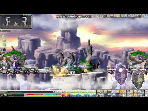 Holygiraffe, broa's bishop, post red level up to 207 - MapleStory video