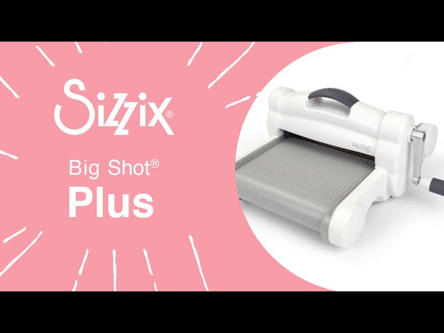 Sizzix Big Shot Plus Manual Die Cutting & Embossing Machine with Cutting  Pads - Create Bigger Scrapbook Pages & Quilting Projects