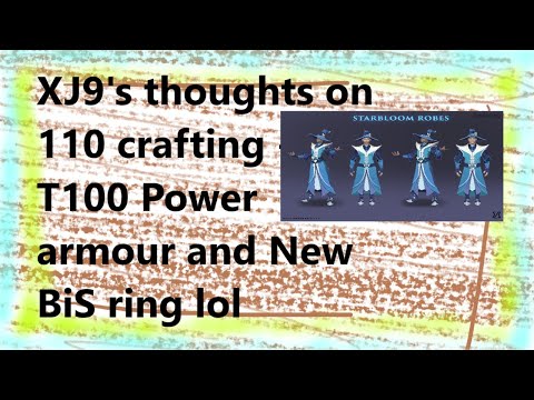XJ9's thoughts on 110 Crafting Re-Examine information - New broken ring switch scape lol