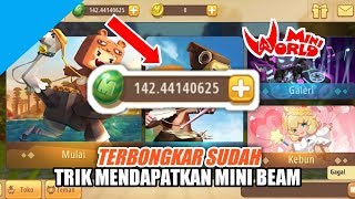 Download lagu Terbongkar Sudah Trik Mendapatkan Mini Bean 1.000.000 [Mini World: Block Art] mp3