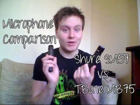 Microphone Comparison - Shure SM57 vs The T.Bone MB75