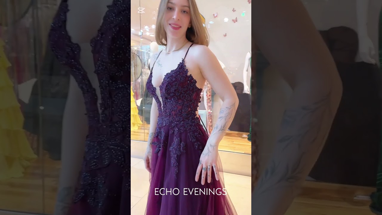#echoevenings #prom #glamourandelegance #eveninggowns #dress