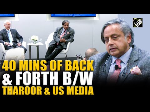 “This is about India vs terrorism…” 40 mins of Tharoor taking US media heads on over Op Sindoor