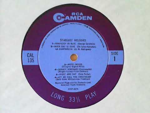 ˡᵃᵗᵉ Mood Indigo [on ‘Stardust MELODIES’ LP] - Raymond Paige AHO & American Youth Orchestra