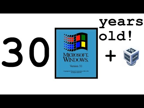 Windows 3.1 turns 30! Installing in VirtualBox