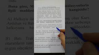 8. Sınıf T.C. İnkılap Tarihi 2.Ünite 6.Kazanım Yeni Nesil Soru