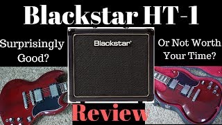 Video thumbnail for Blackstar HT-1 1 Watt Tube Amp Review by The Trogly's Guitar Show