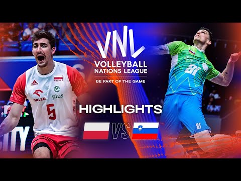 🇵🇱 POL vs. 🇸🇮 SLO - Highlights Week 3 | Men's VNL 2023