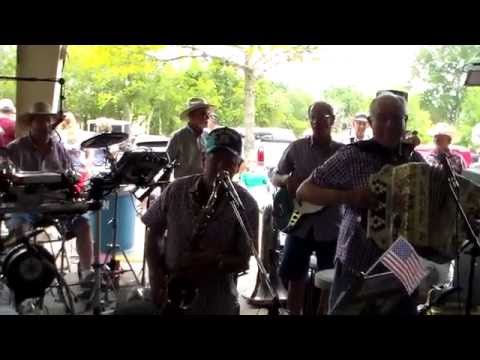 RED RAVENS POLKA BAND - SCHULENBURG, TEXAS   07-04-2014