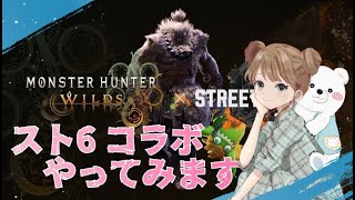 モンハンワイルズ　スト６コラボやってみる　ネタバレあり