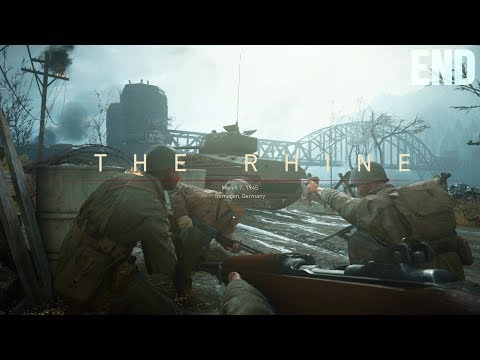 Call of Duty: WWII Campaign Mission [END] "The Rhine" (March 7, 1945)