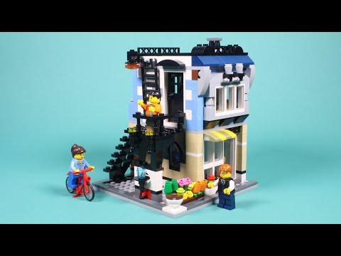 Vidéo LEGO Creator 31026 : Le magasin de vélos et le Café