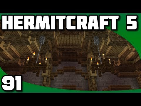 Hermitcraft 5 - Ep. 91: Building the Shop Interior
