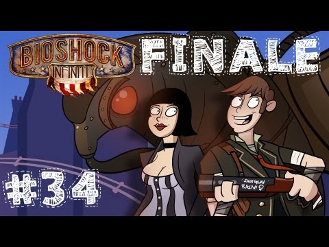 Bioshock in the Sky - Bioshock Infinite Gameplay / Walkthrough w/ SSoHPKC Part 34 - FINALE