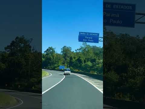 Divisa de Estado Paraná/São Paulo #divisa #br116