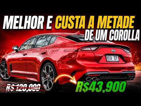 🔥 Carros INJUSTIÇADOS MELHORES que o COROLLA, CUSTAM METADE do PREÇO e QUASE NINGUÉM PERCEBEU!