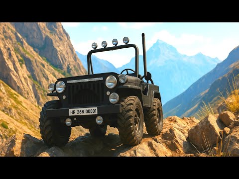 💀 Extreme Jeep Offroad Climb | Custom 4x4 Mountain Drive Challenge