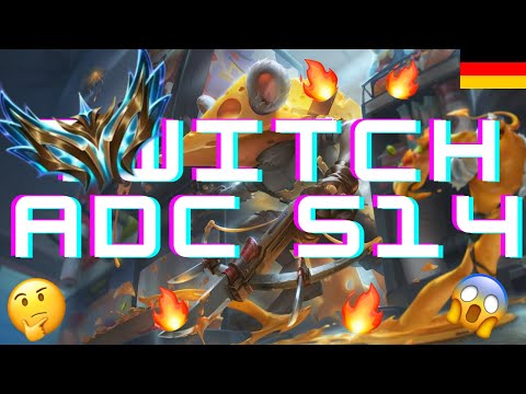 🔥 Twitch ADC Guide german S14 LoL CHALLENGER ELO AD TWITCH Yuumi Sup BOTRK Runaans Infinity Edge GG🔥
