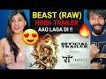 Reaction BEAST (Raw) - Hindi Trailer | Thalapathy Vijay | Sun Pictures | Nelson | Anirudh