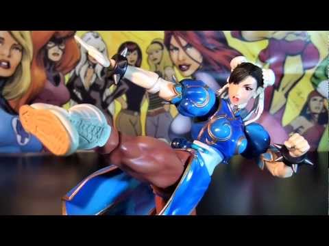 R176 Square Enix Play Arts Kai Super Street Fighter IV Chun-Li Action Figure Review