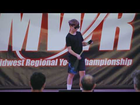 Steven Goshko — 1A Sport — Ages 10 to 12 —  4th Place — Midwest Regionals 2024 Yo Yo Contest