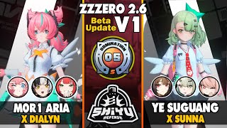 Download lagu ZZZ 2.6v1 – M0W1 Aria & Dialyn vs Ye Shunguang & Sunna | Shiyu Defense Team Comparison Showcase mp3