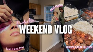 Vlogmas❄️ : PRODUCTIVE WEEKEND IN MY LIFE, HOUSE HUNTING, LASH & WAX APPT & more !