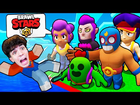 BLOCCATO SU UN'ISOLA PER SOLI BRAWLER di BRAWL STARS su MINECRAFT!