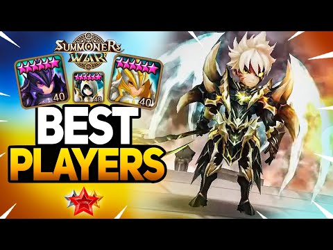 TOP1 and TOP2 Players in Special League. Truewhale and Kenballer - Summoners War