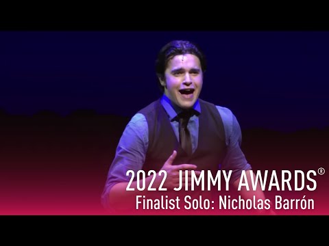2022 Jimmy Awards Solo Performance - Nicholas Barrón